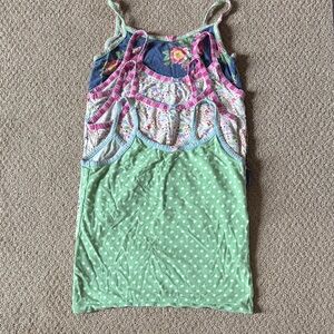 Matilda Jane Green and Blue Floral Camisole